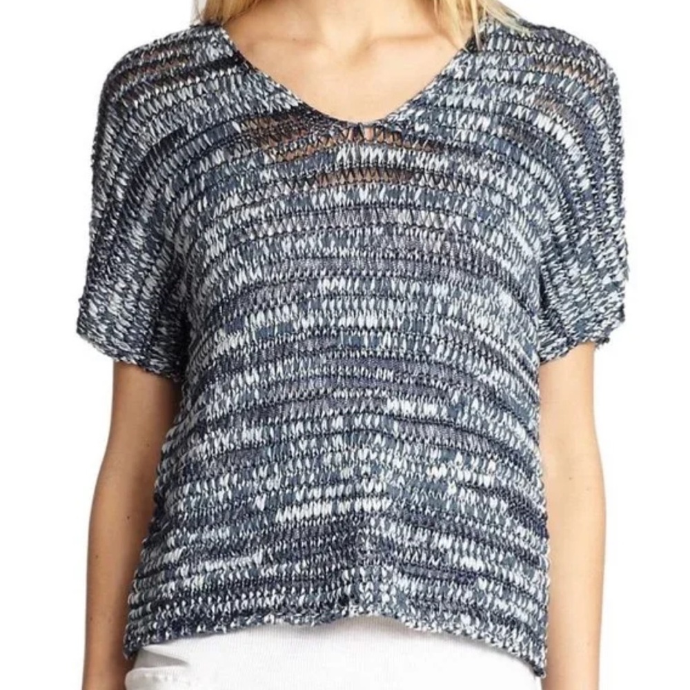 Eileen Fisher Brushstroke V Neck